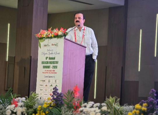 Dr. J.P. Singh Delivers Keynote Address at BIOAGRI 2026 in Hyderabad